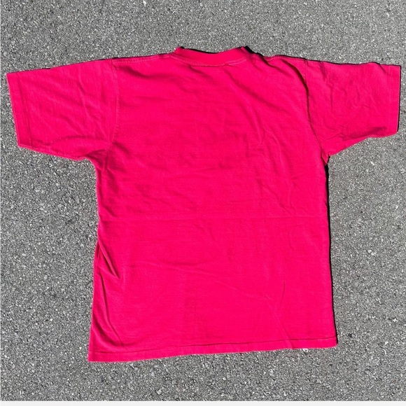 Cherry Blossom Floral Tree Dog 1990s Northern Reflections T-Shirt Cottagecore - Picture 2 of 7